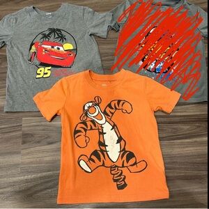 5T Boys Character Shirts